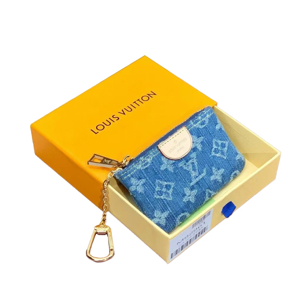 Louis Vuitton LV Jacquard Denim Key Bag