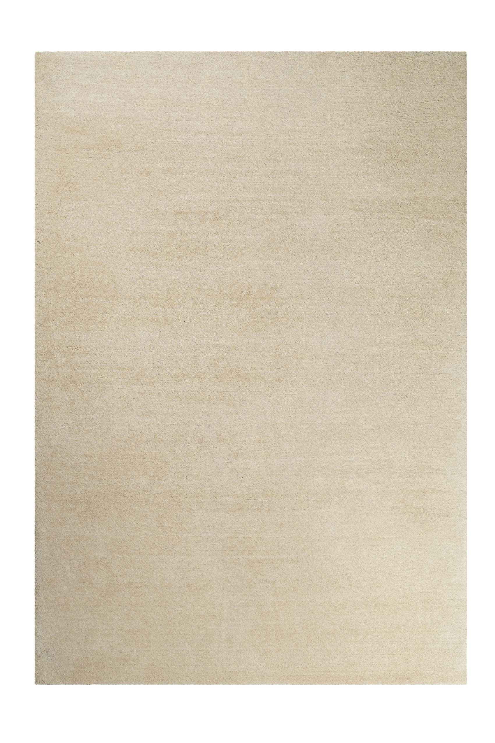 LOFT - Tapis tufté poils longs beige doux pour salon, chambre 230x160
