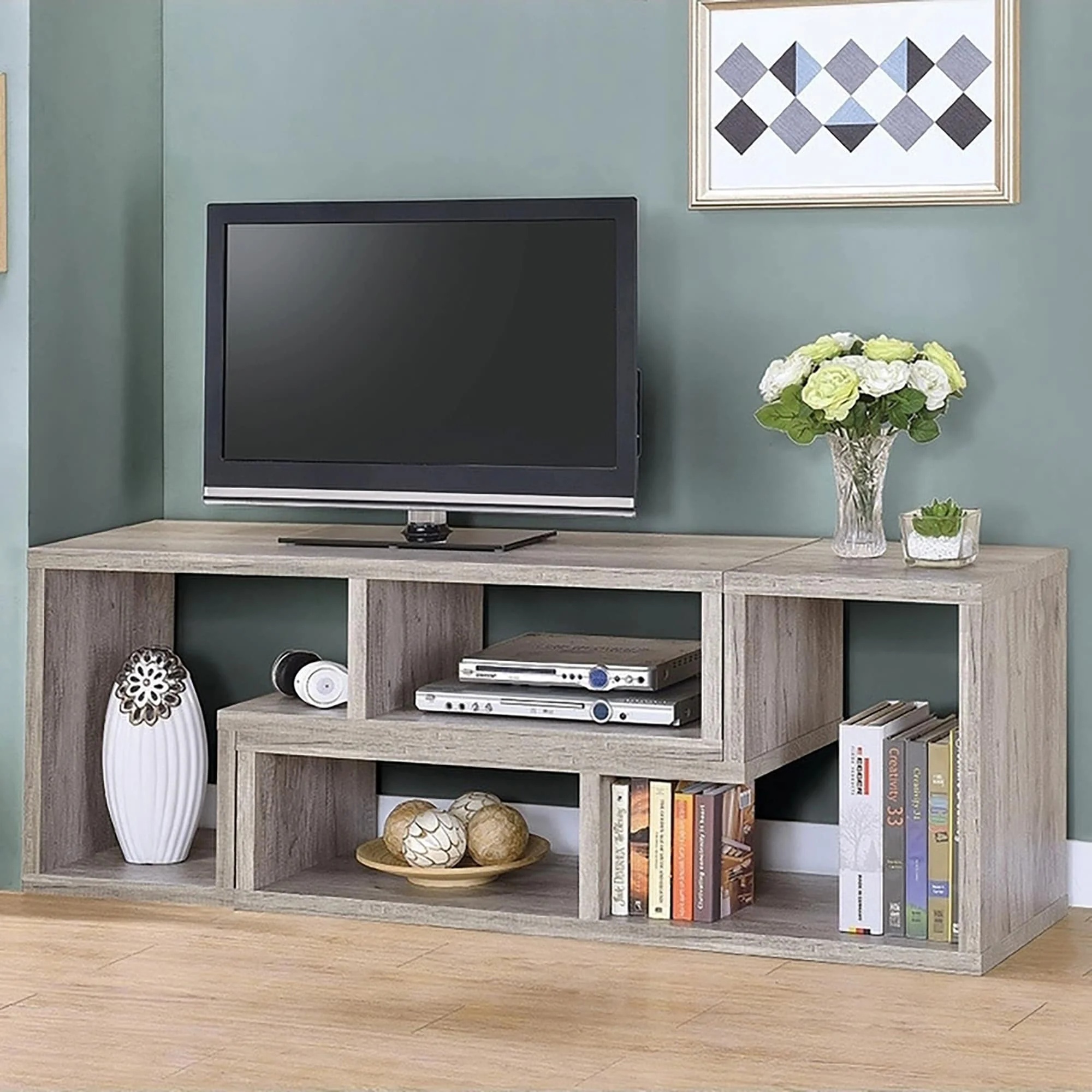 Armentieres 2-piece L-shaped Bookcase Set