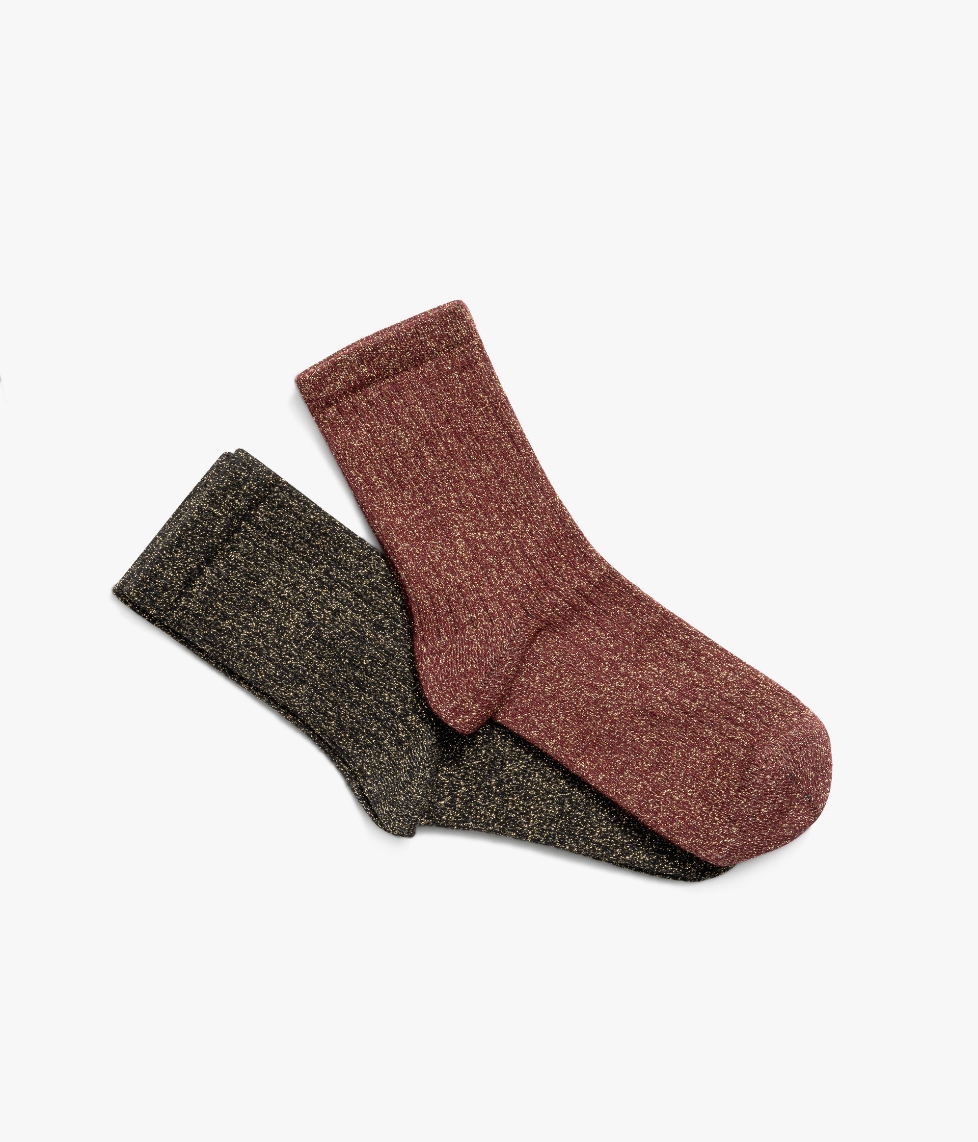 Chaussettes Nellia noir et choco