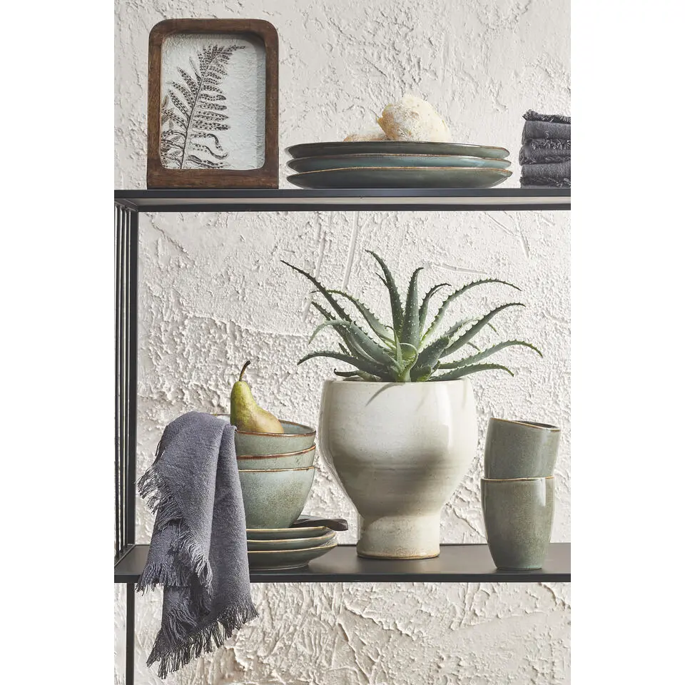 Mica Decorations Tabo Serviesset 4 persoons Keramiek Groen