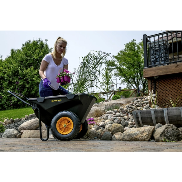 Schubkarre »Cub Cart«, 198 l, Schwarz