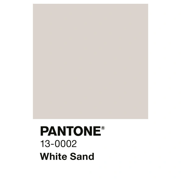 Wandfarbe »PANTONE«, White Sand, matt, 2,5 l