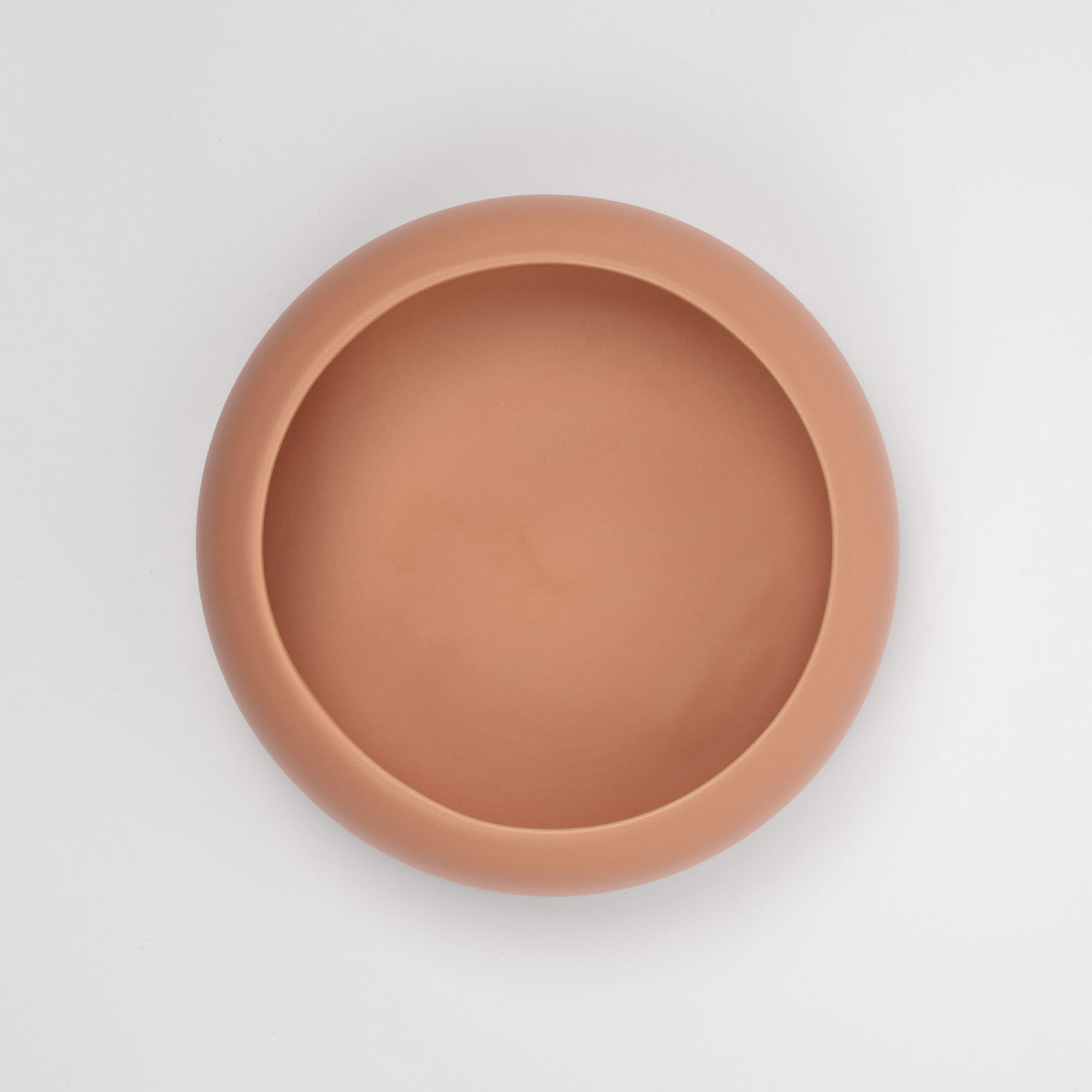 Pink Nude Rounded Rim Decorative Bowl