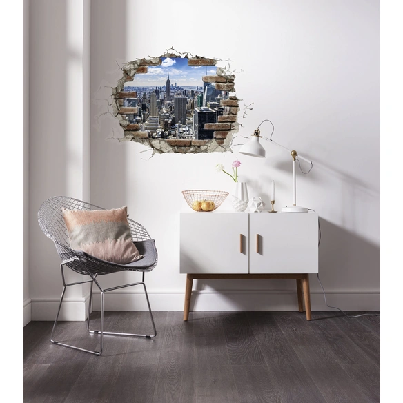 Dekosticker »Break Out NYC«, BxH: 100 x 70 cm