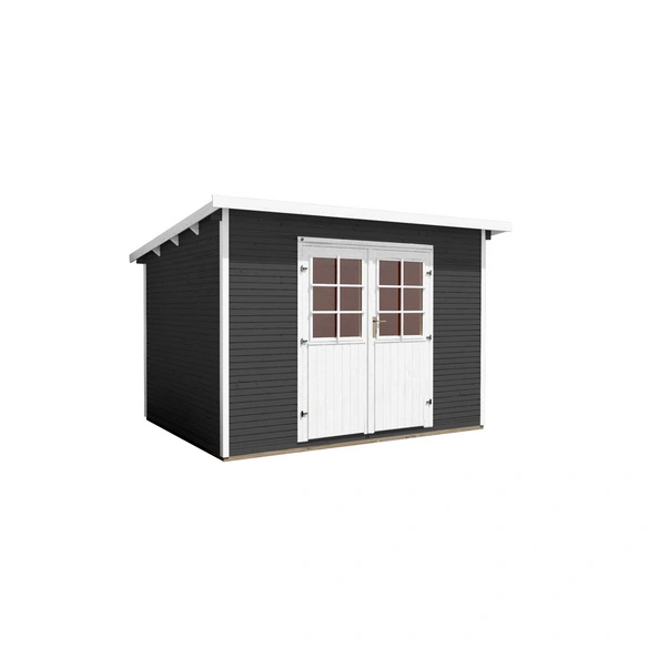 Gartenhaus »219 Gr.2«, Holz, BxHxT: 320 x 213 x 278 cm (Außenmaße inkl. Dachüberstand)
