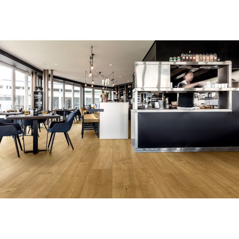 Sol stratifié Stavanger Pro chêne borgio 2,3 m² PERGO