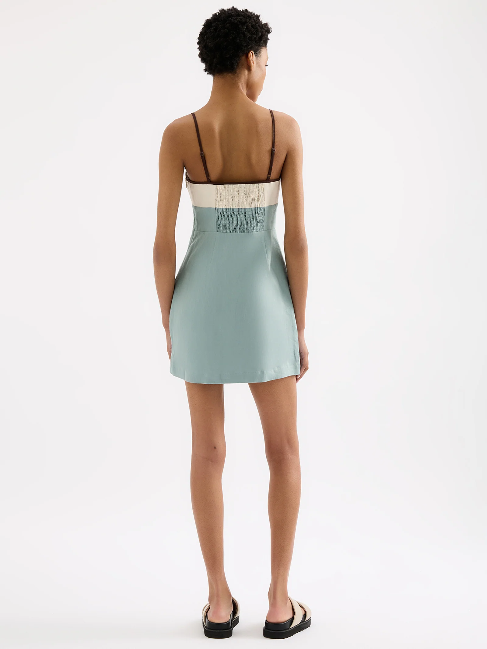 Thilda Linen Mini Dress