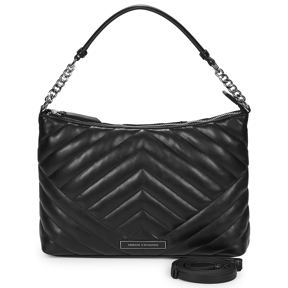 Armani Exchange - VICTORIA FAMILY HOBO - Black