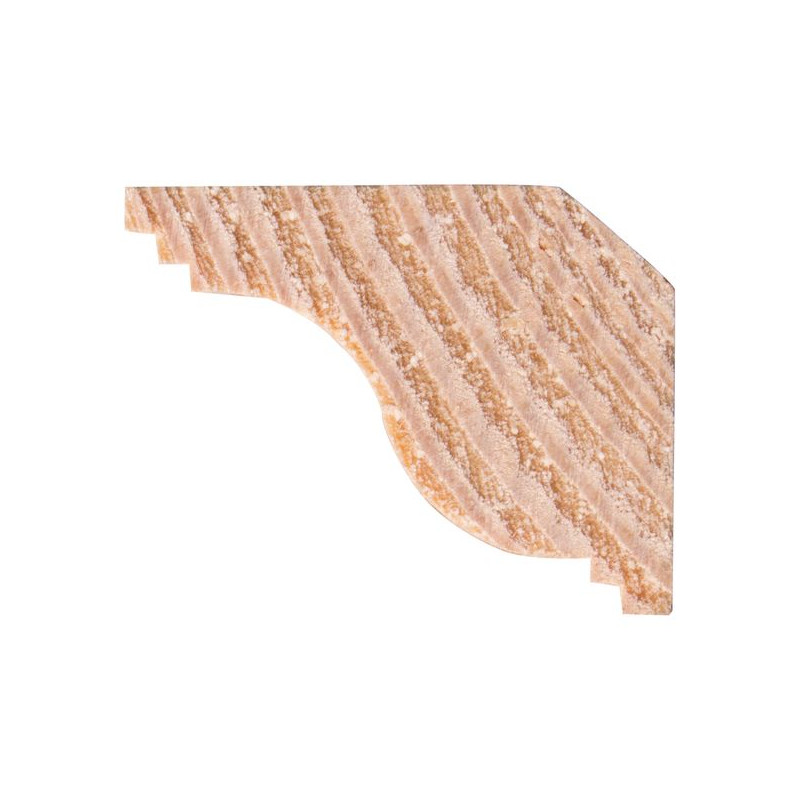 Moulure de plafond en pin 240 x 3,6 x 2,8 cm