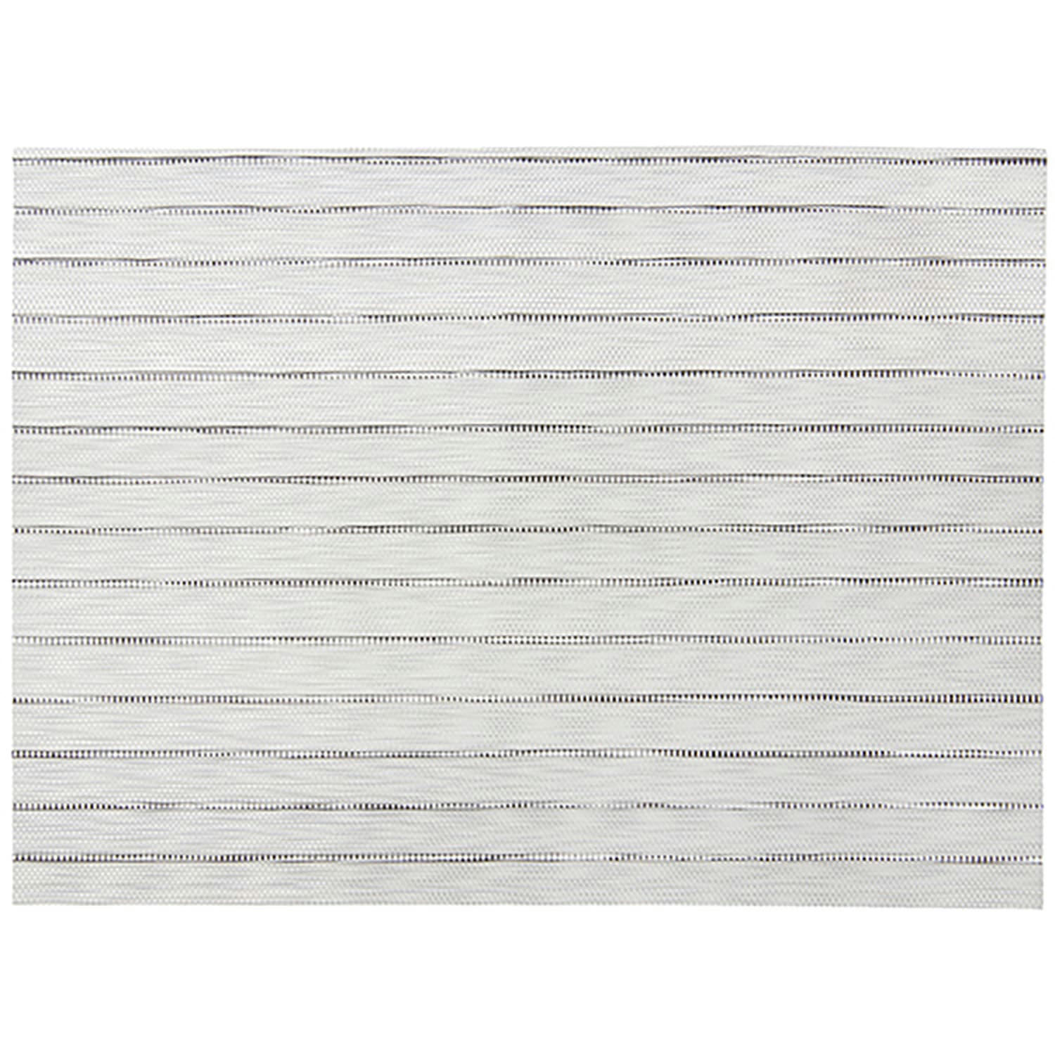 MANOKA - Set de table  en polyester argent 33 x 45