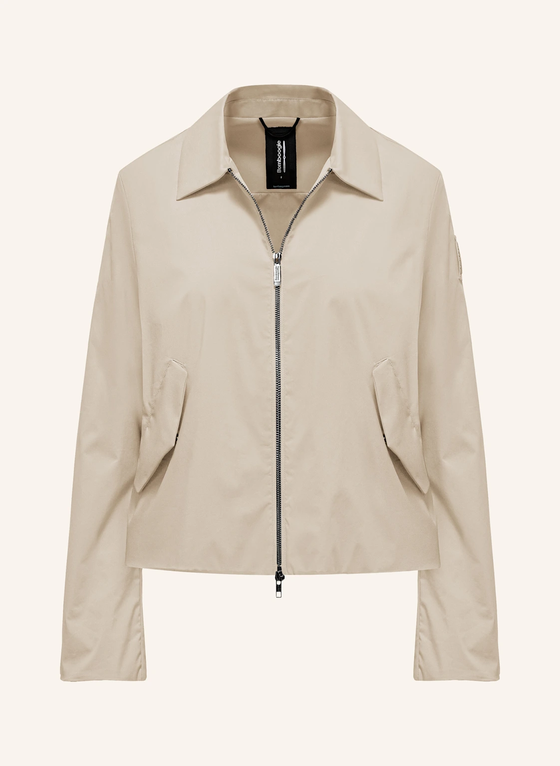 BOMBOOGIE Jacke mit Kragen und Reißverschluss