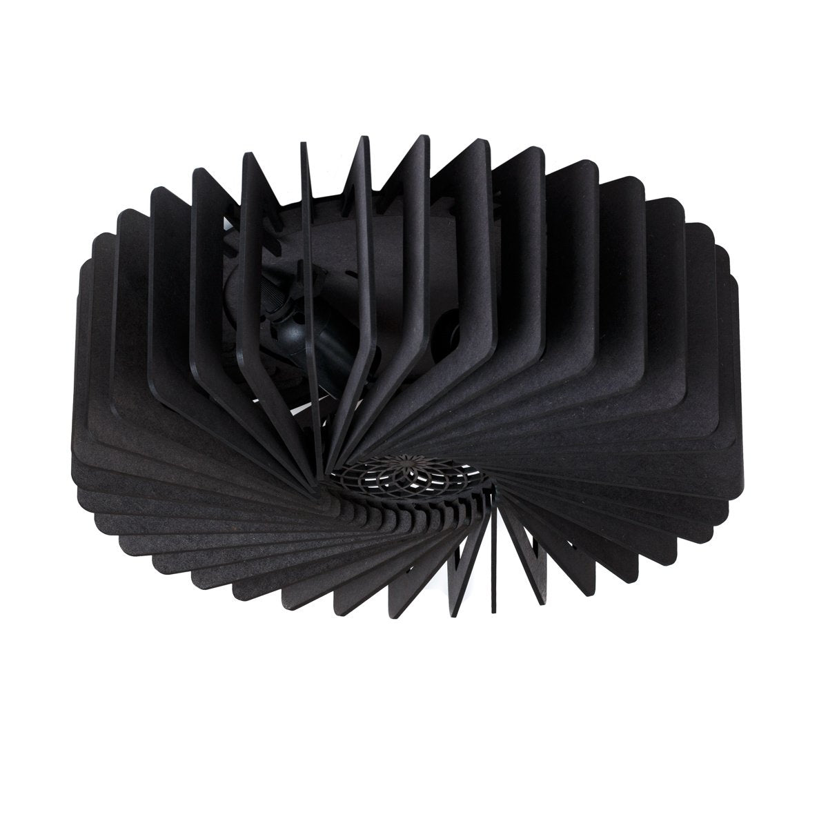 Blij Design plafondlamp Edge - 2 lichts - 36 x 13  cm - zwart