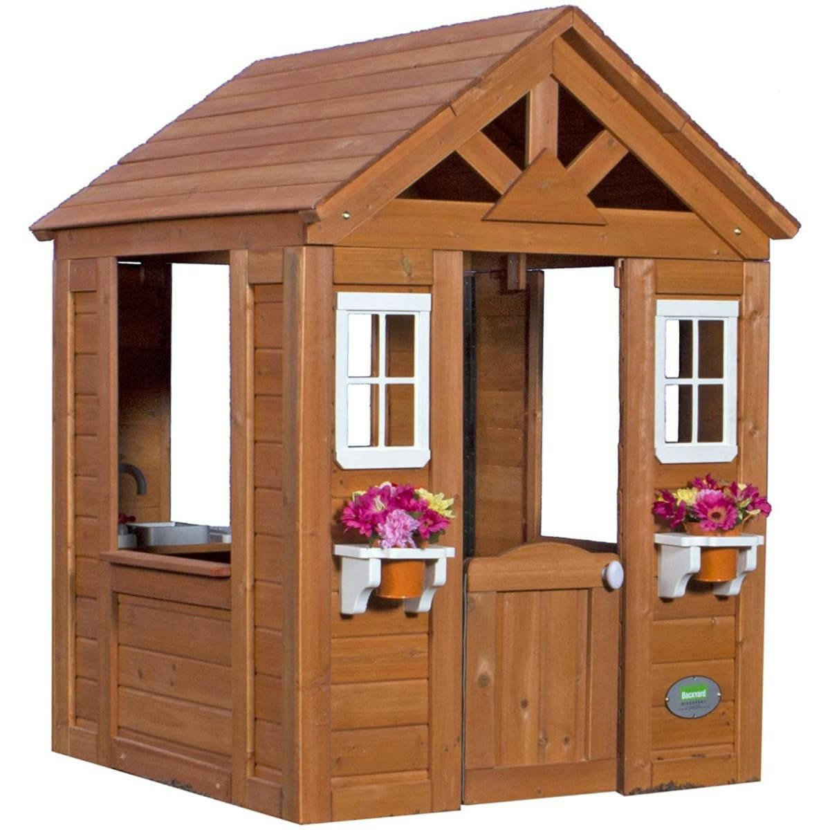 - Maisonnette en bois pour enfant