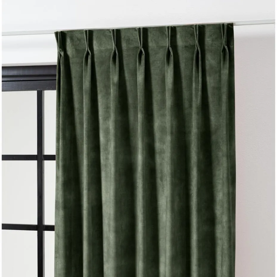 Kwantum Vouwgordijnen | Gordijnen | Gordijn Rosy  Groen