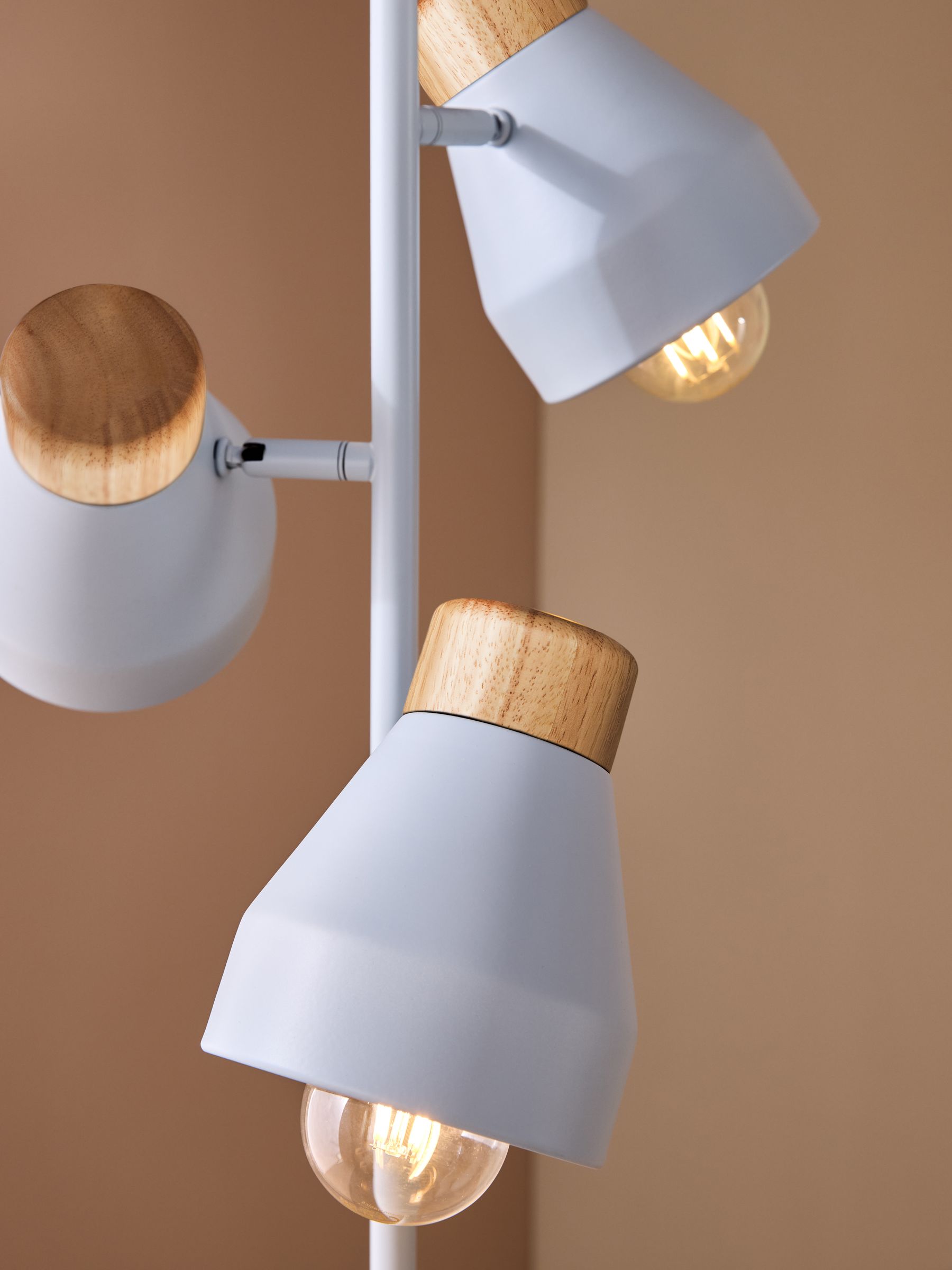 Albert Floor Lamp in Pale Blue
