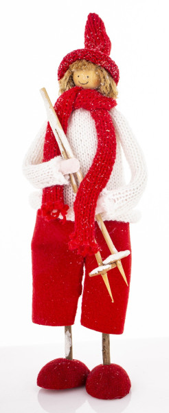 Dekoracja - figurka 25x9x8,5 cm FIONA z kijkami