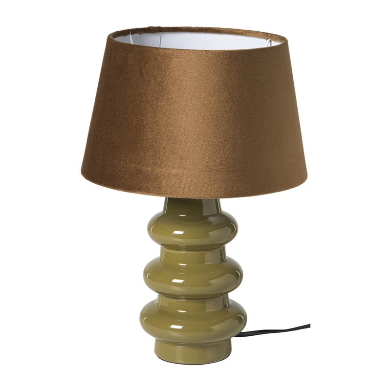 Lampvoet lagen - groen - &Oslash;11.2x18 cm