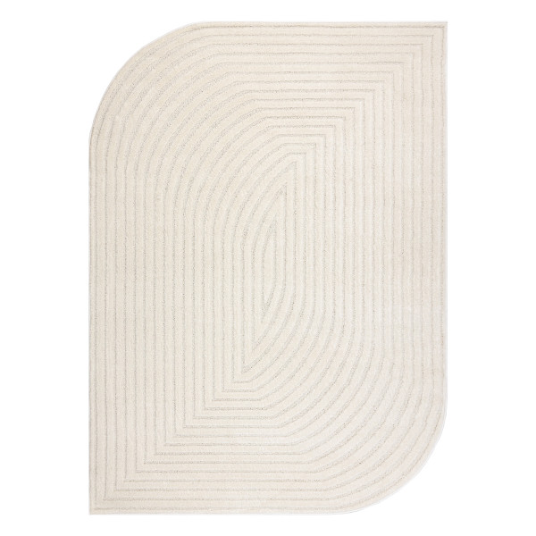 Dywan DUNE 8051 SHAPE krem - Geometryczny, linie, strukturalny, 133x190 cm
