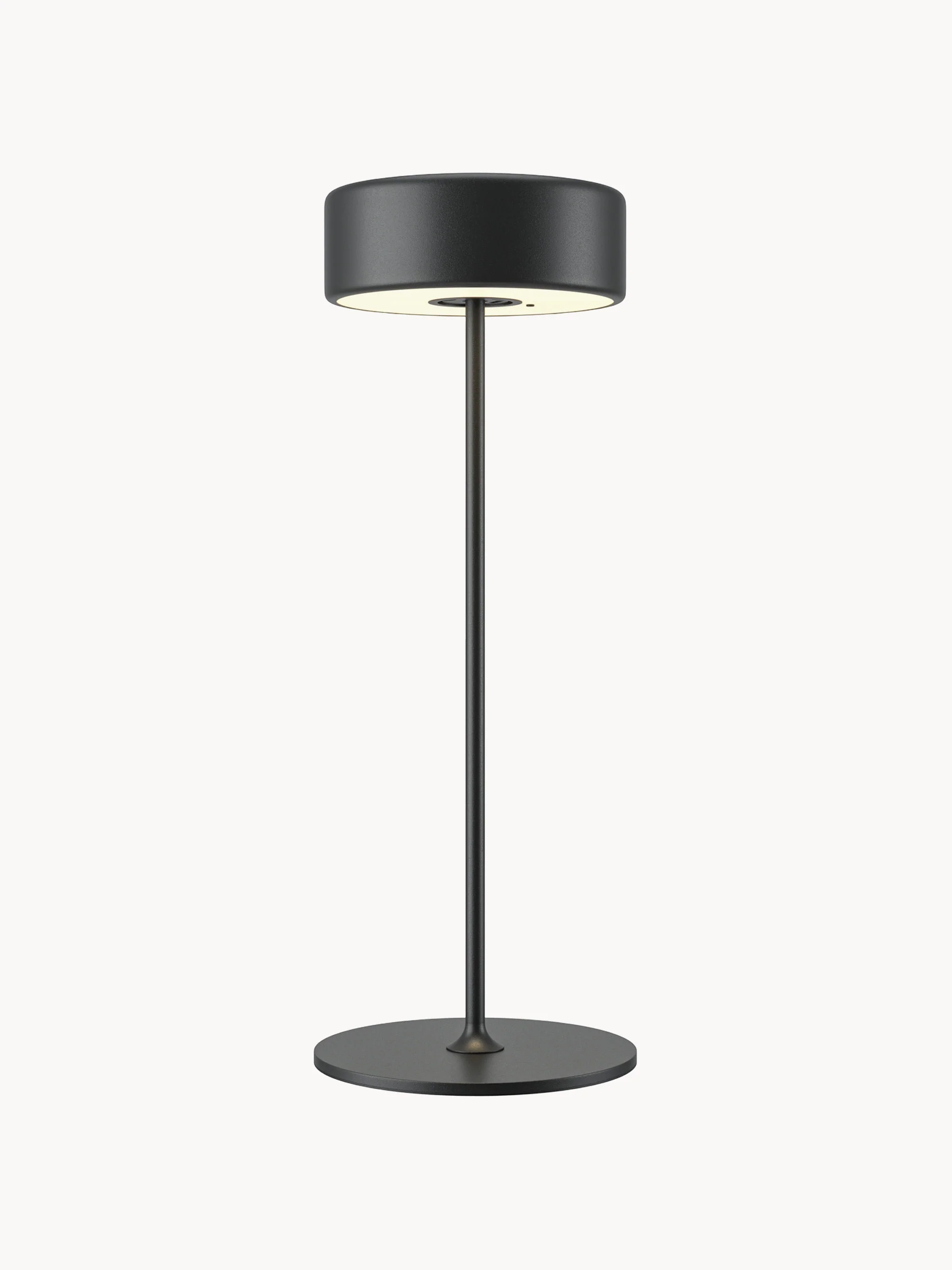 Kleine dimmbare LED-Tischlampe AI Collaboration aus Metall