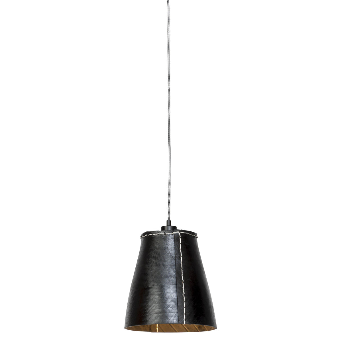 GOOD&MOJO hanglamp Amazon - zwart - 26x26x26cm
