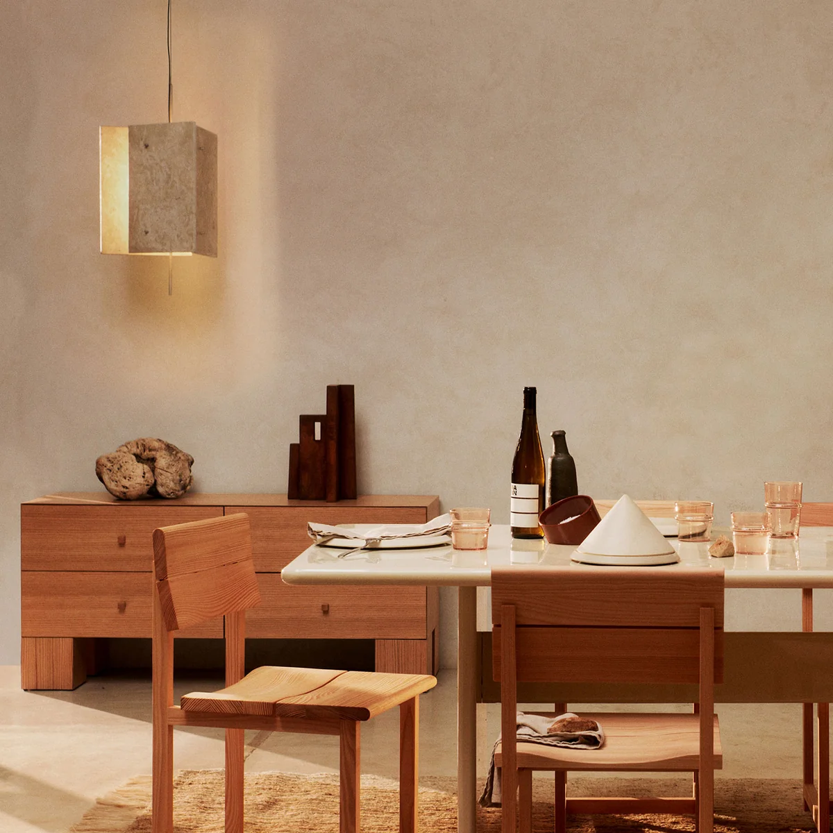 Ferm Living - Oeste LED Pendelleuchte
