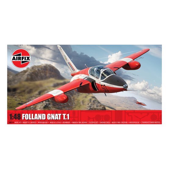 Airfix Folland Gnat T.1 Model Kit 1:48