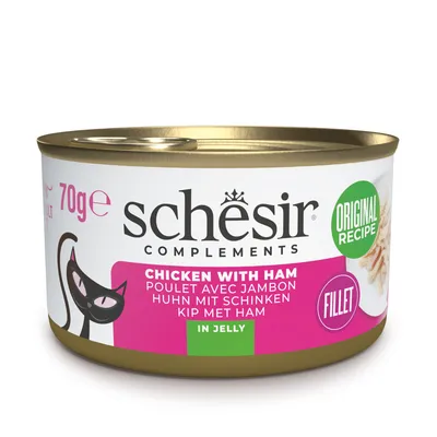 Schesir Complements in Jelly 6 x 70g in Cans