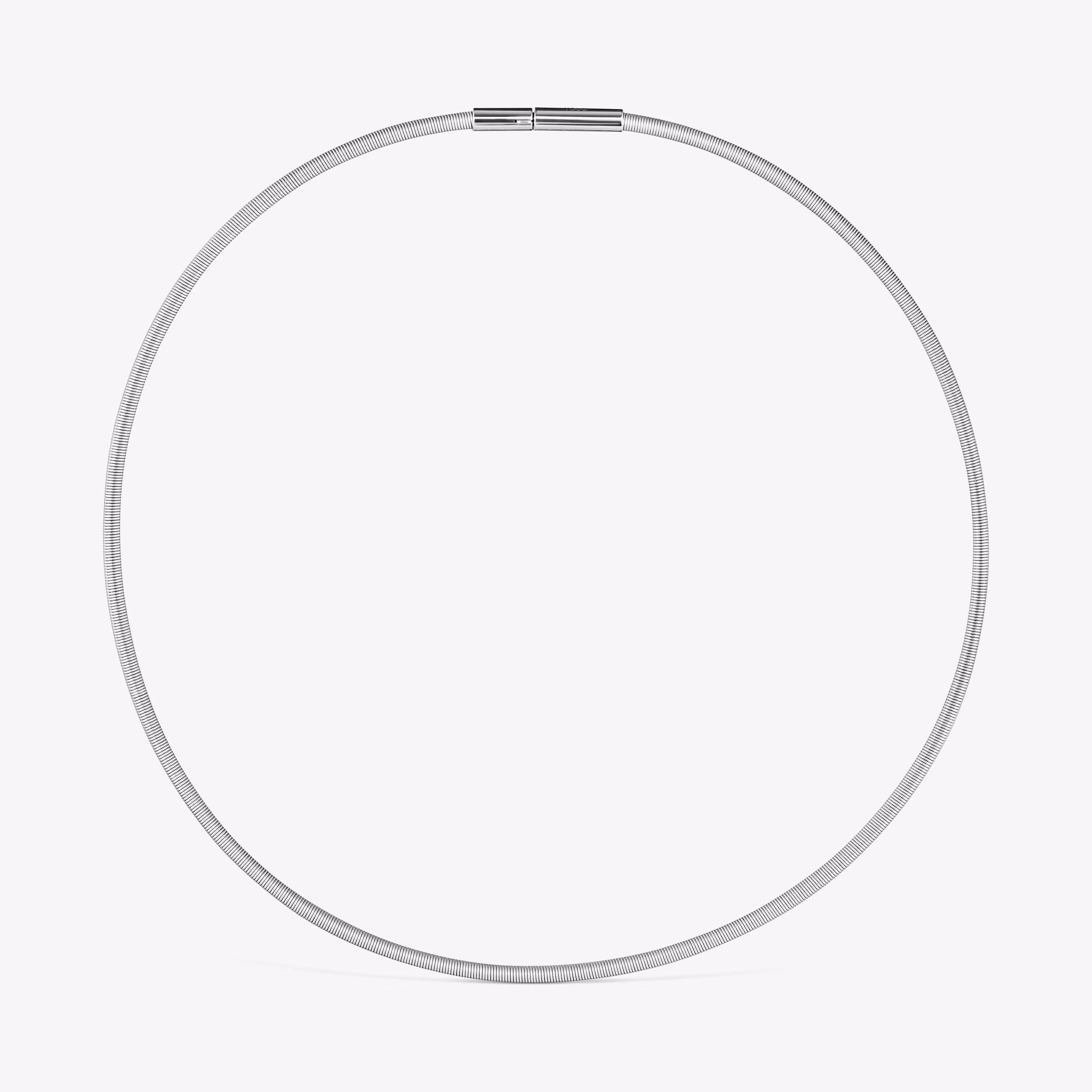 Collar de acero 3 mm Mesh Tube