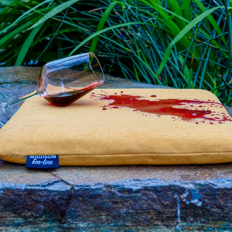 Madison - Bankkussen Beige canvas eco  - Ca. 110x48 cm