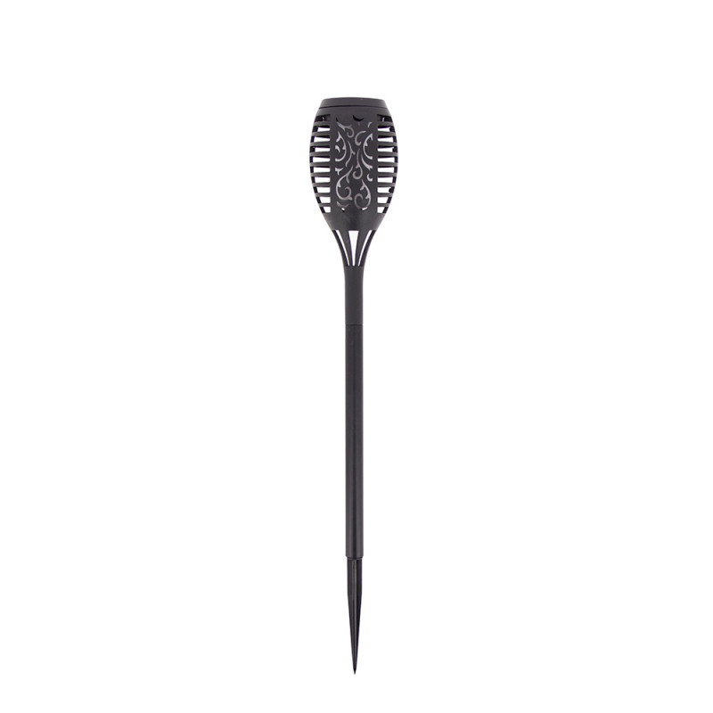 Poteau LED solaire avec effet flamme 1 W 4 pièces XANLITE