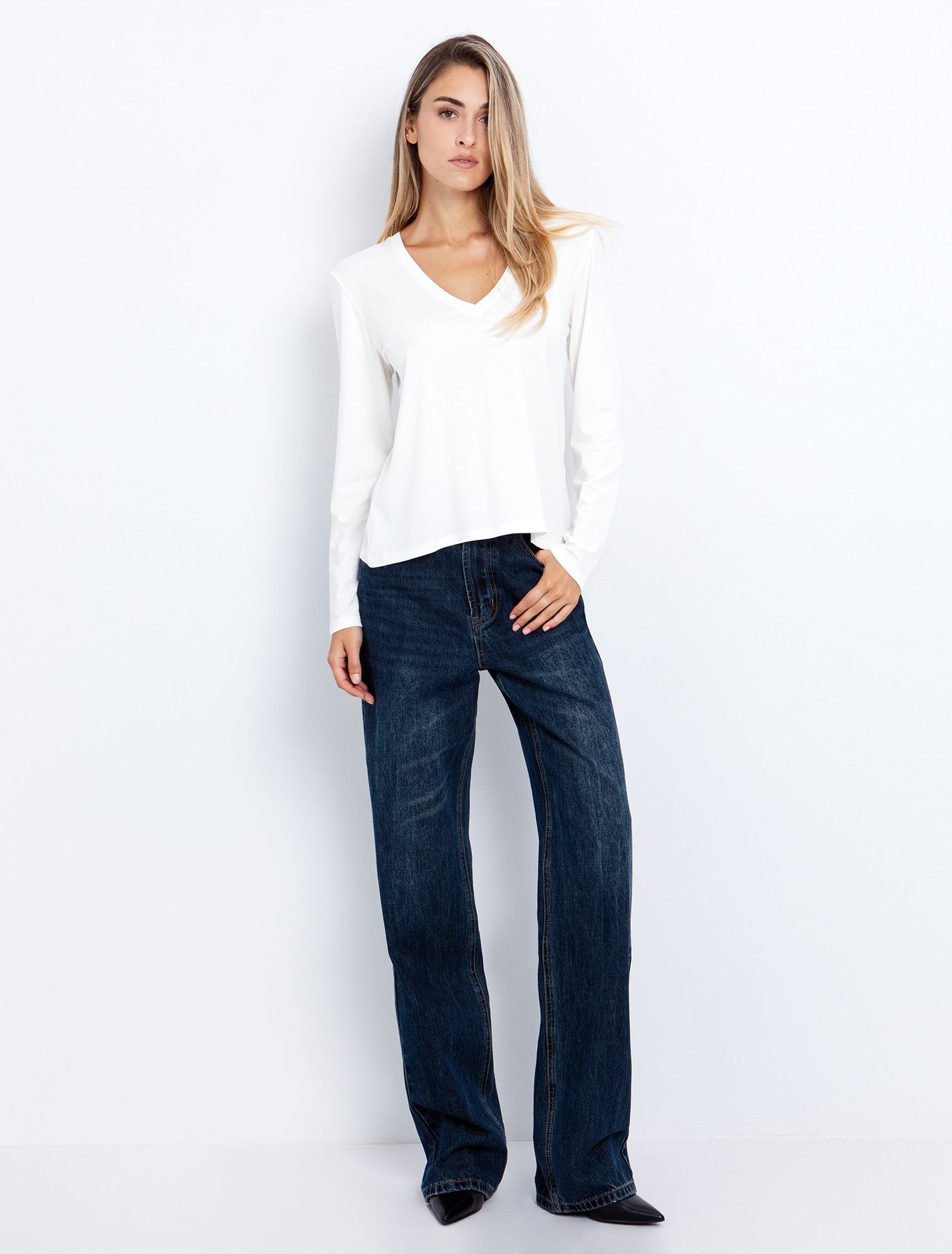 Basic μακρυμάνικη μπλούζα