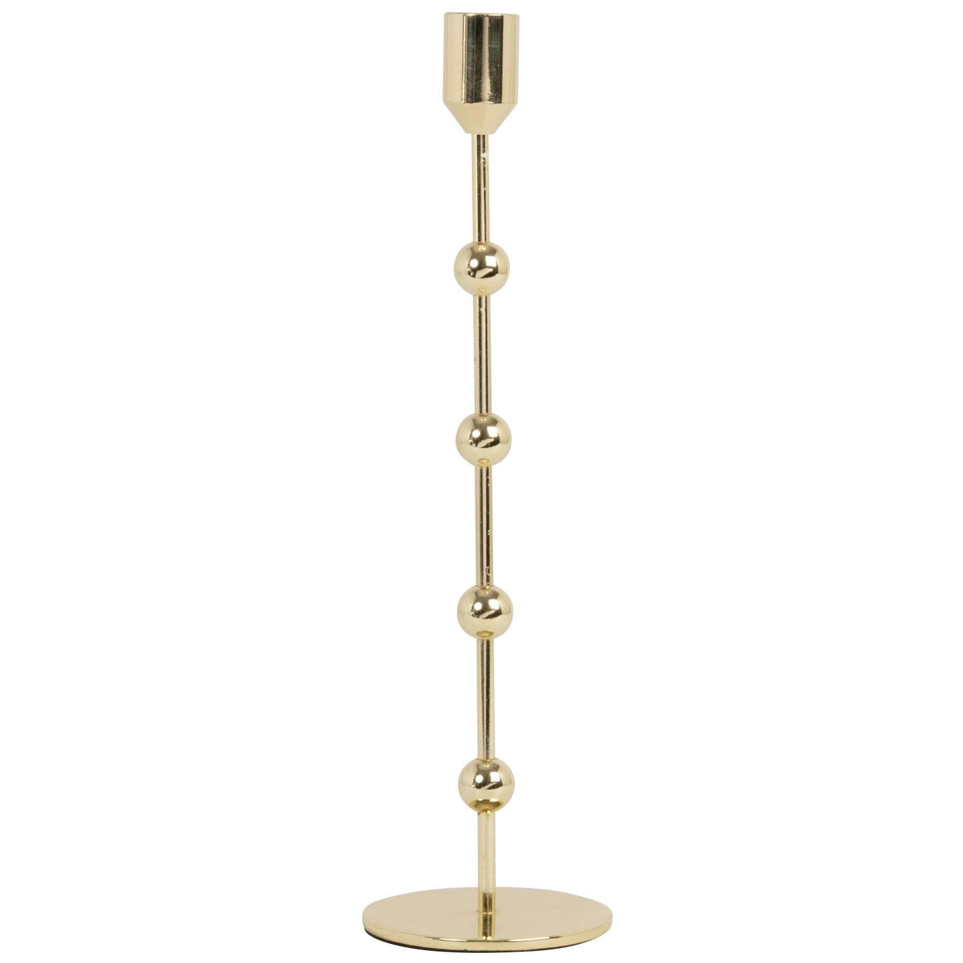 - Bougeoir en métal doré H29