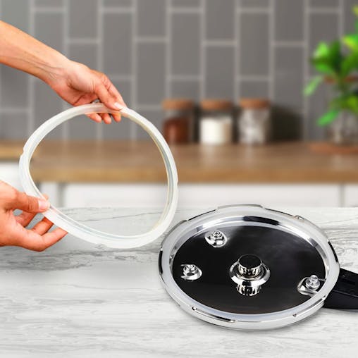 SOGA 5L Stainless Steel Pressure Cooker - Commercial Grade