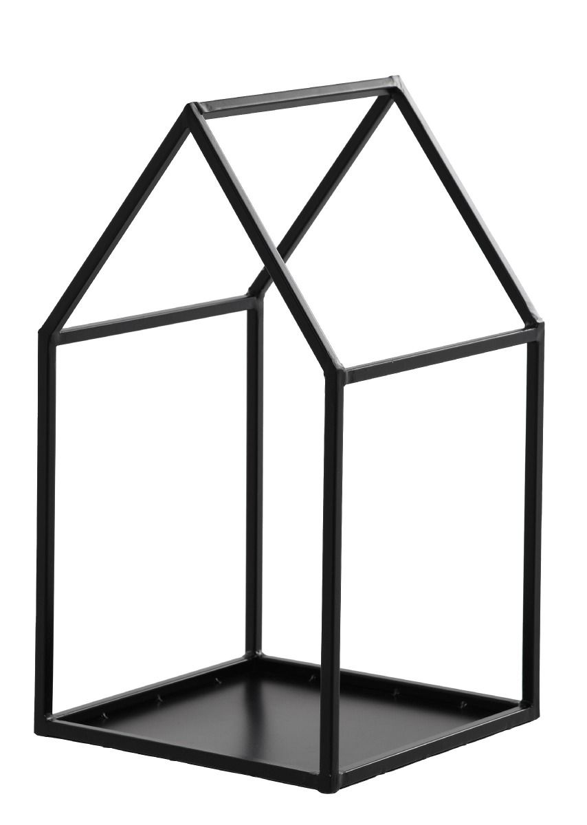 Pojemnik na drewno Ardent Black 30x30x55 cm
