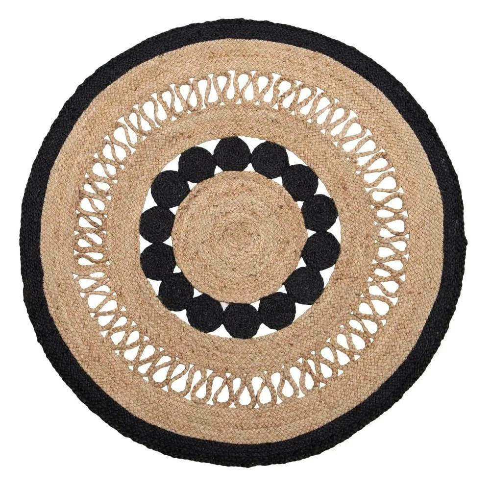 - Tapis en jute D120cm