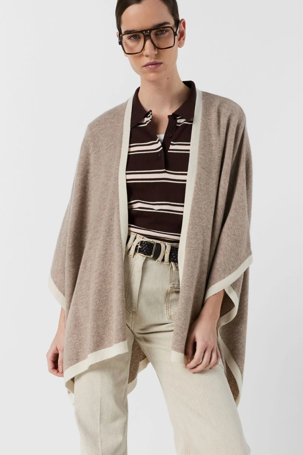Poncho en cachemire - LILI