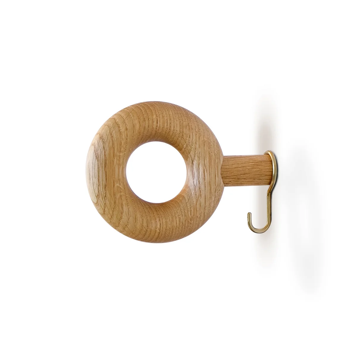 vonbox - Wandhaken ONO 9 cm, Eiche