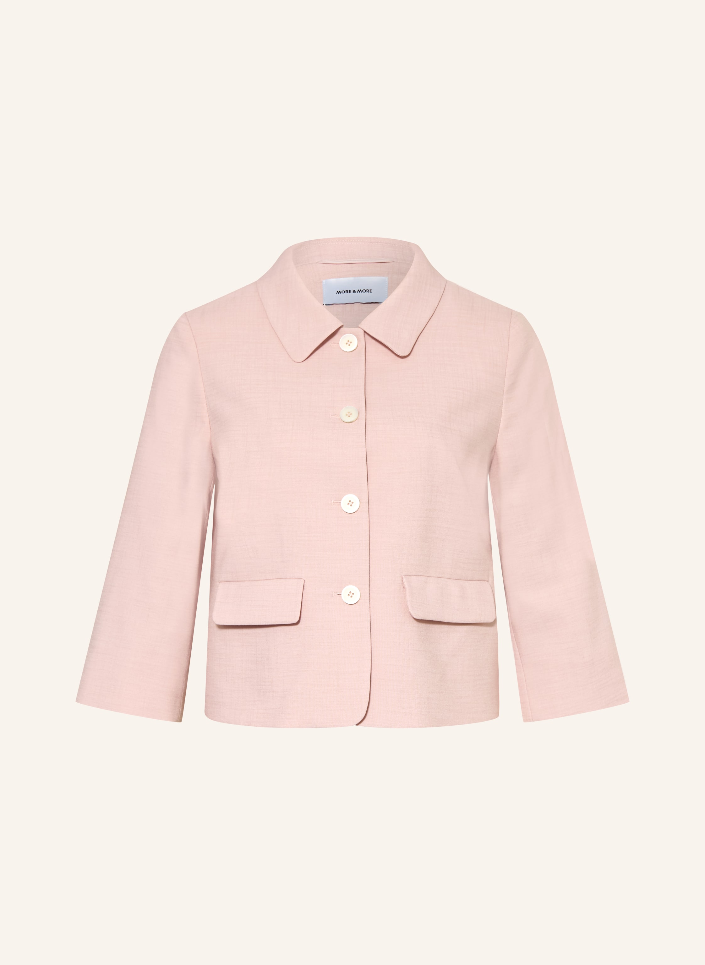 MORE & MORE Kastenjacke mit 3/4-Arm