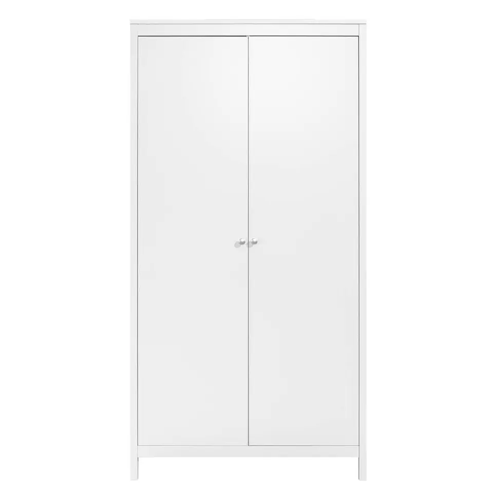 Kledingkast Madeira 2-deurs - wit - 199x102x58 cm