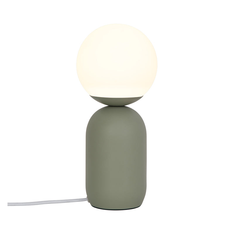 Nordlux Notti Tafellamp - Ø15cm - E14 - Groen