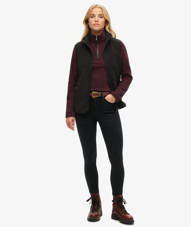Polar Fleece Half Zip Jumper