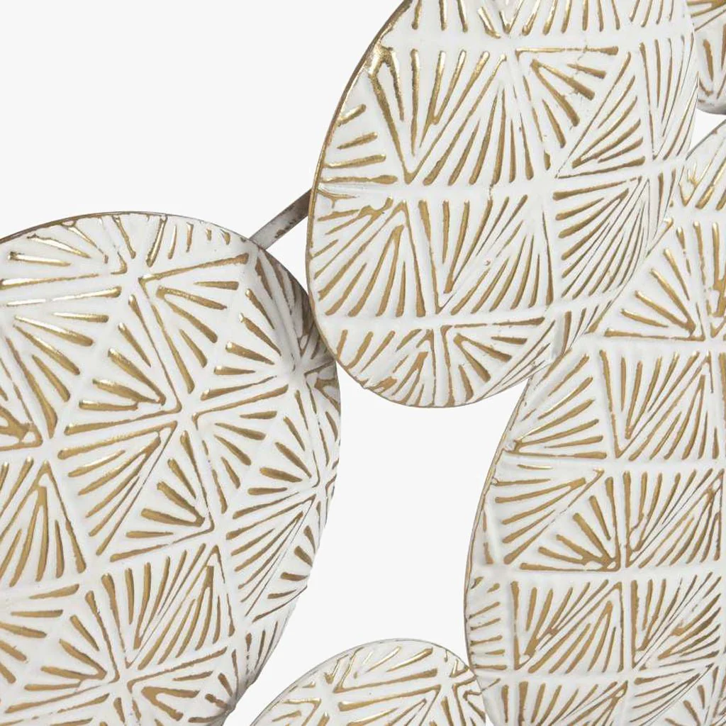 Decoração de Parede Círculos Metal BRILHO