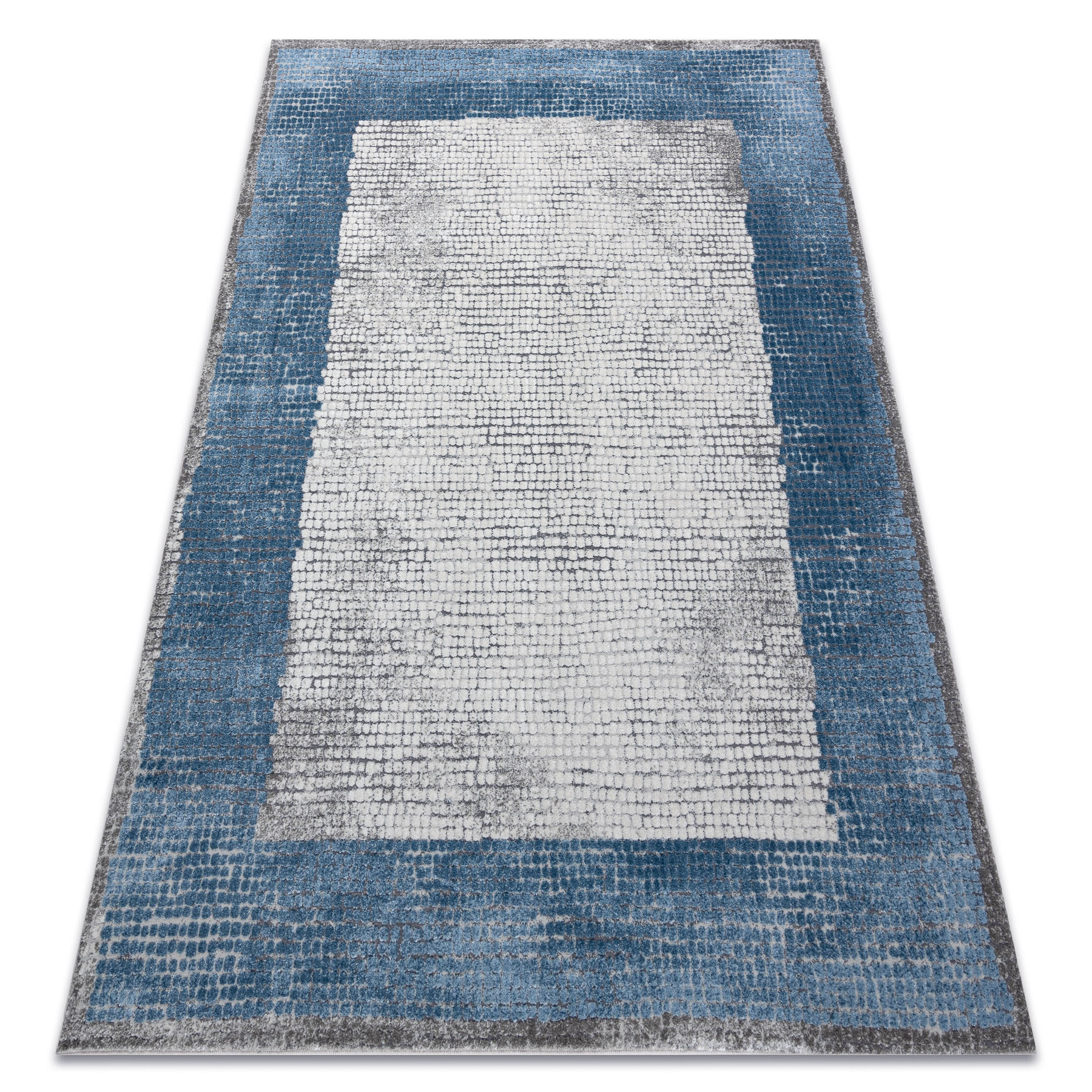 Dywan NOBLE nowoczesny9730 68 Ramka vintage przecierany - 120x170 cm
