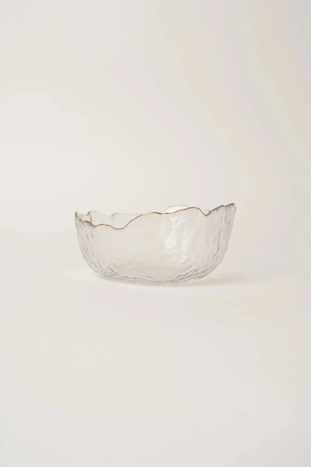 Multipurpose Large Clear Glass Bowl