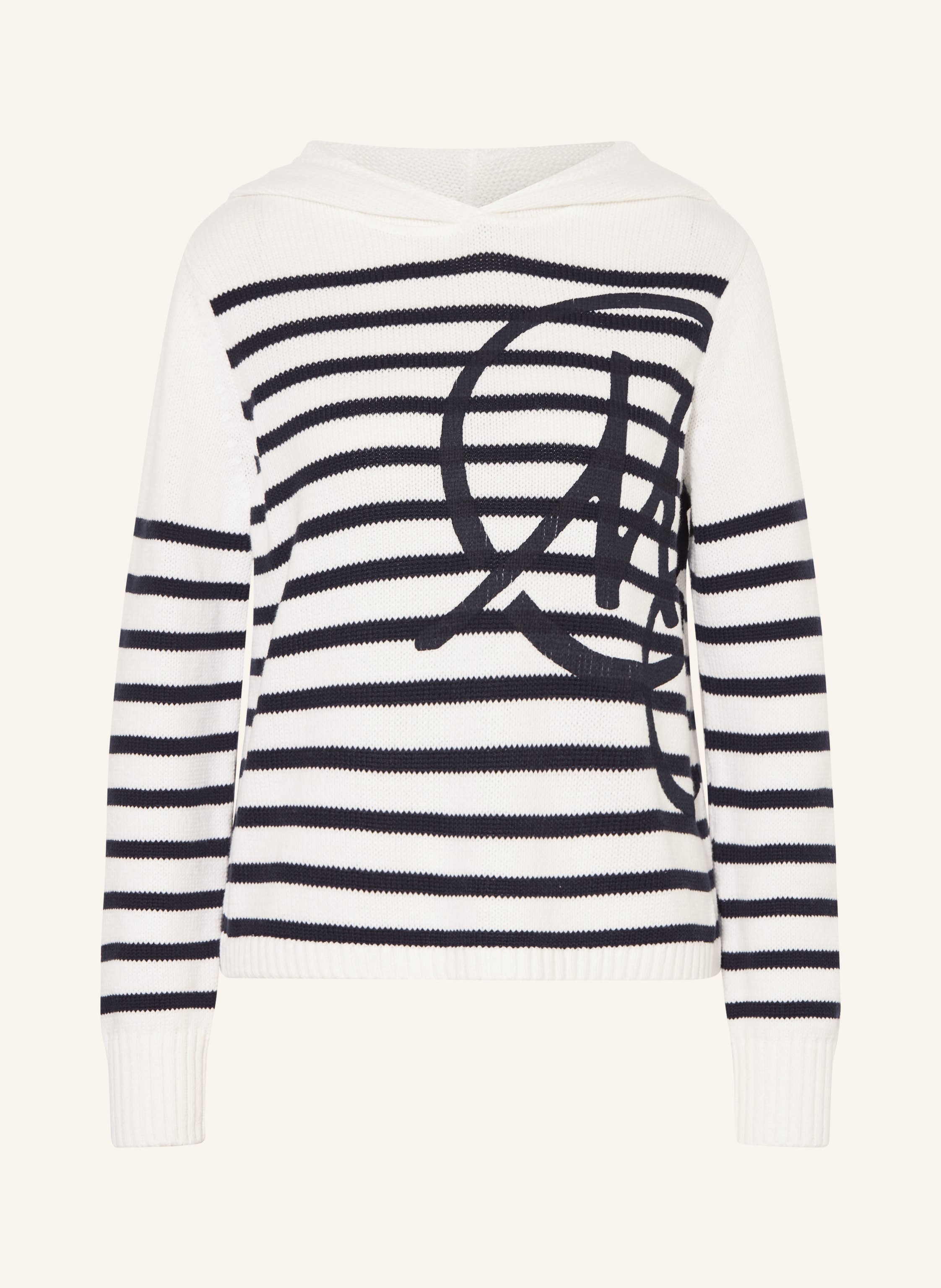 monari Strick-Hoodie