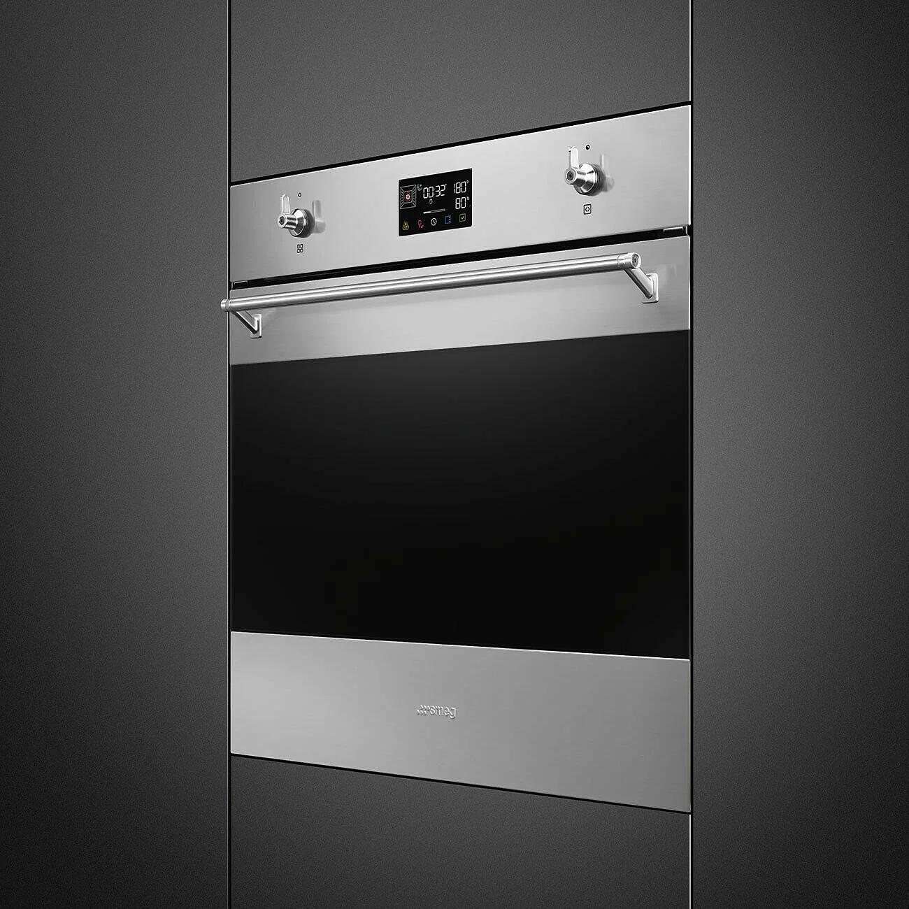 60cm Classic SteamOne Single Oven Stainless Steel