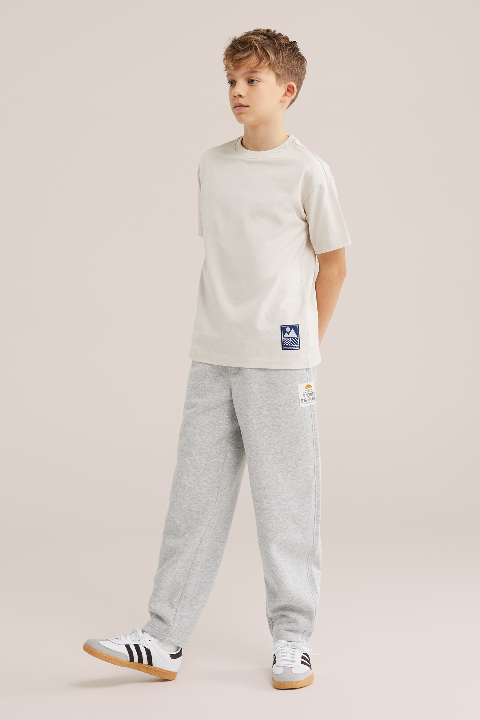 Jongens barrel fit joggingbroek