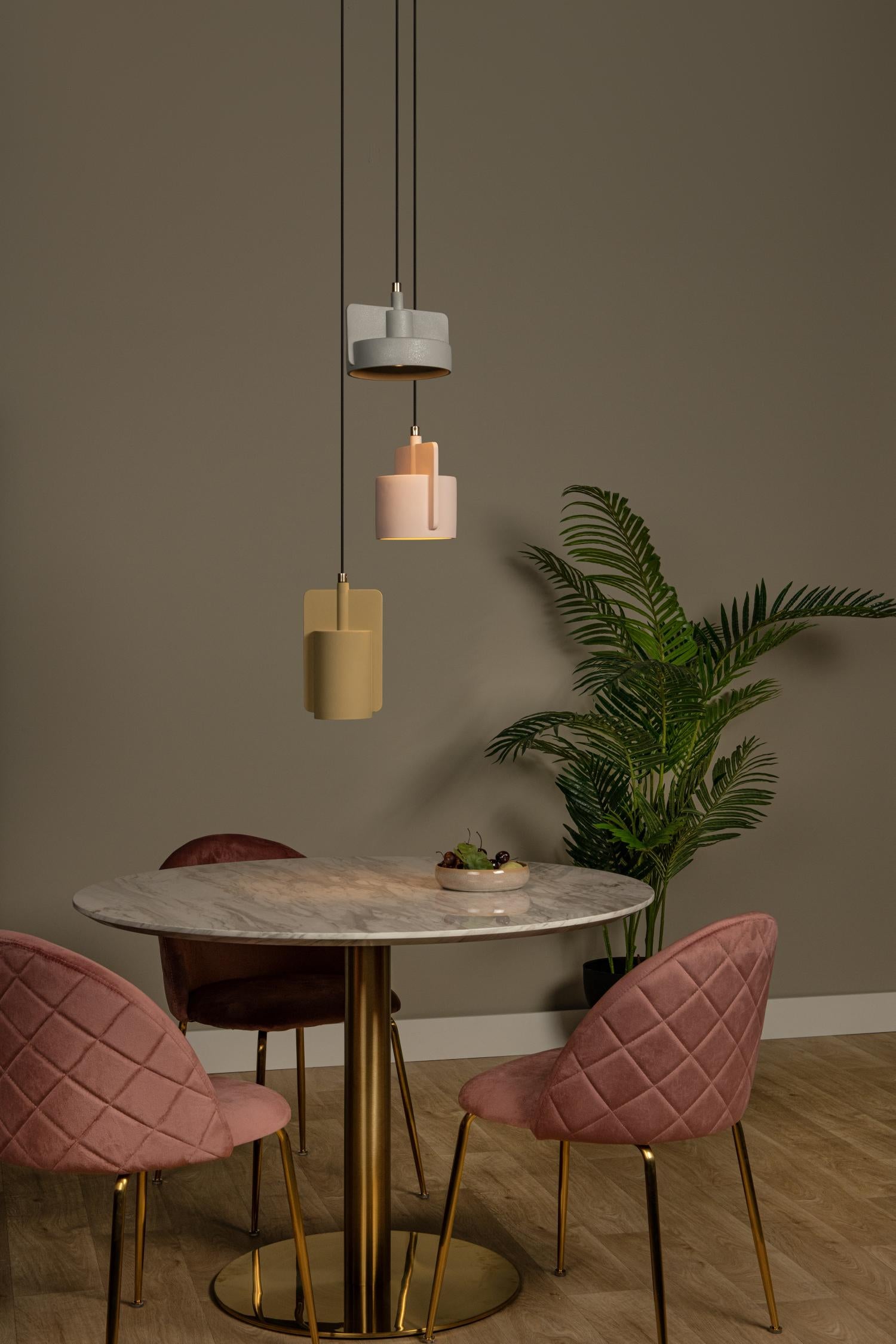 Lucide hanglamp NINJA - 3xE27 - Multicolor