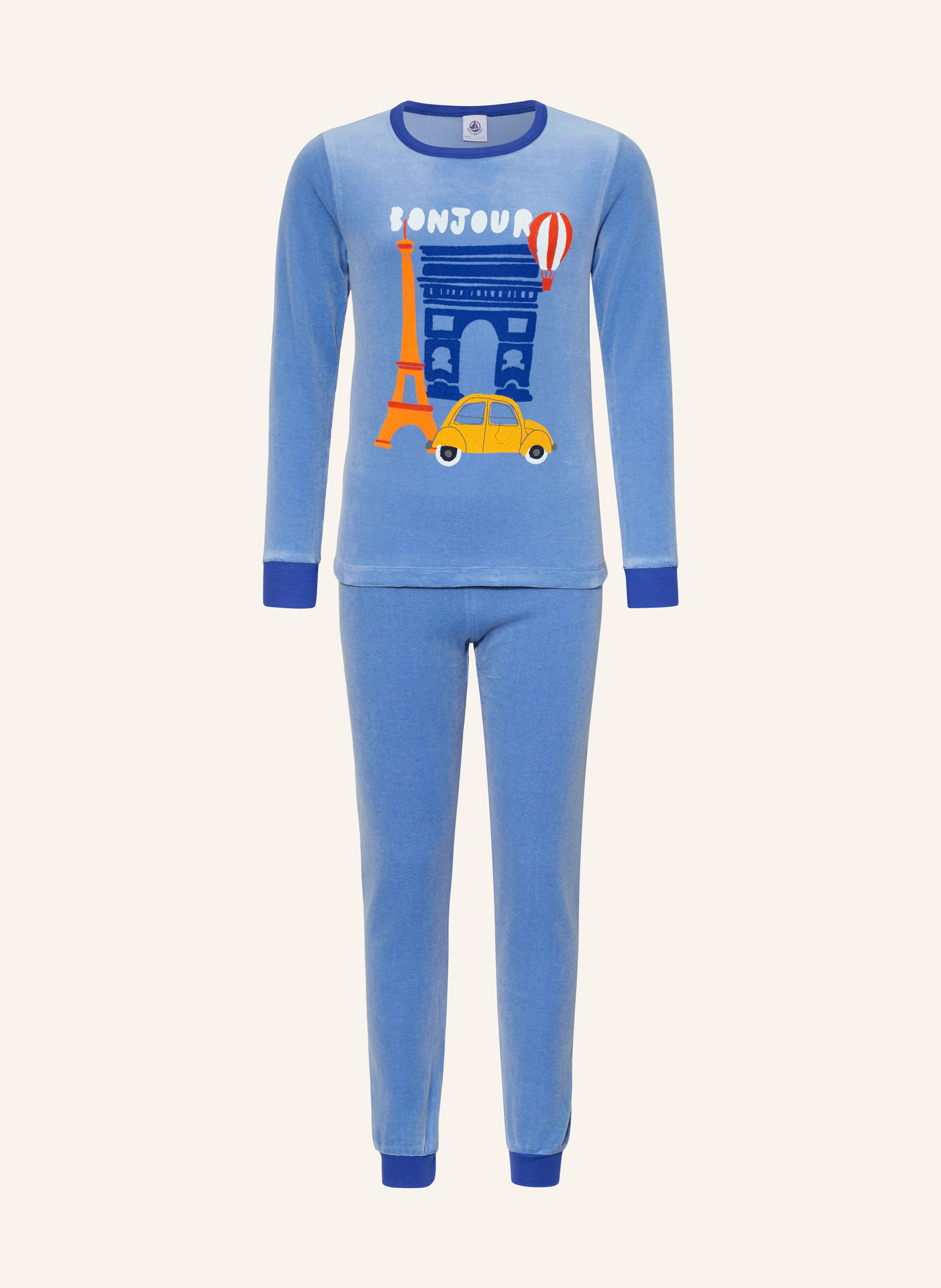 PETIT BATEAU Schlafanzug aus Nicki